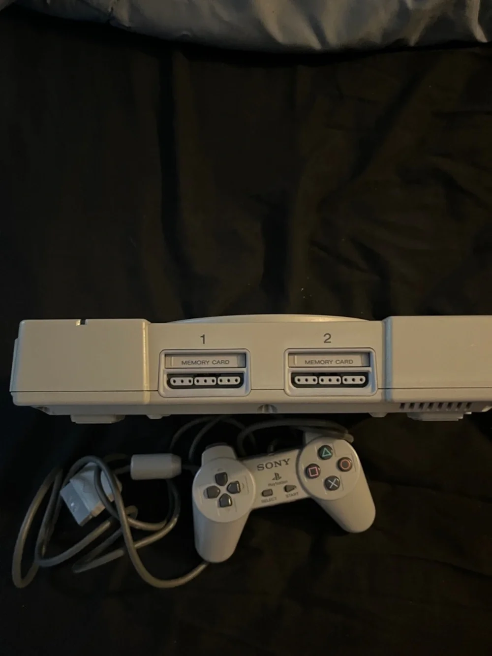 Original Sony PlayStation Classic Console - Light Gray with Controller